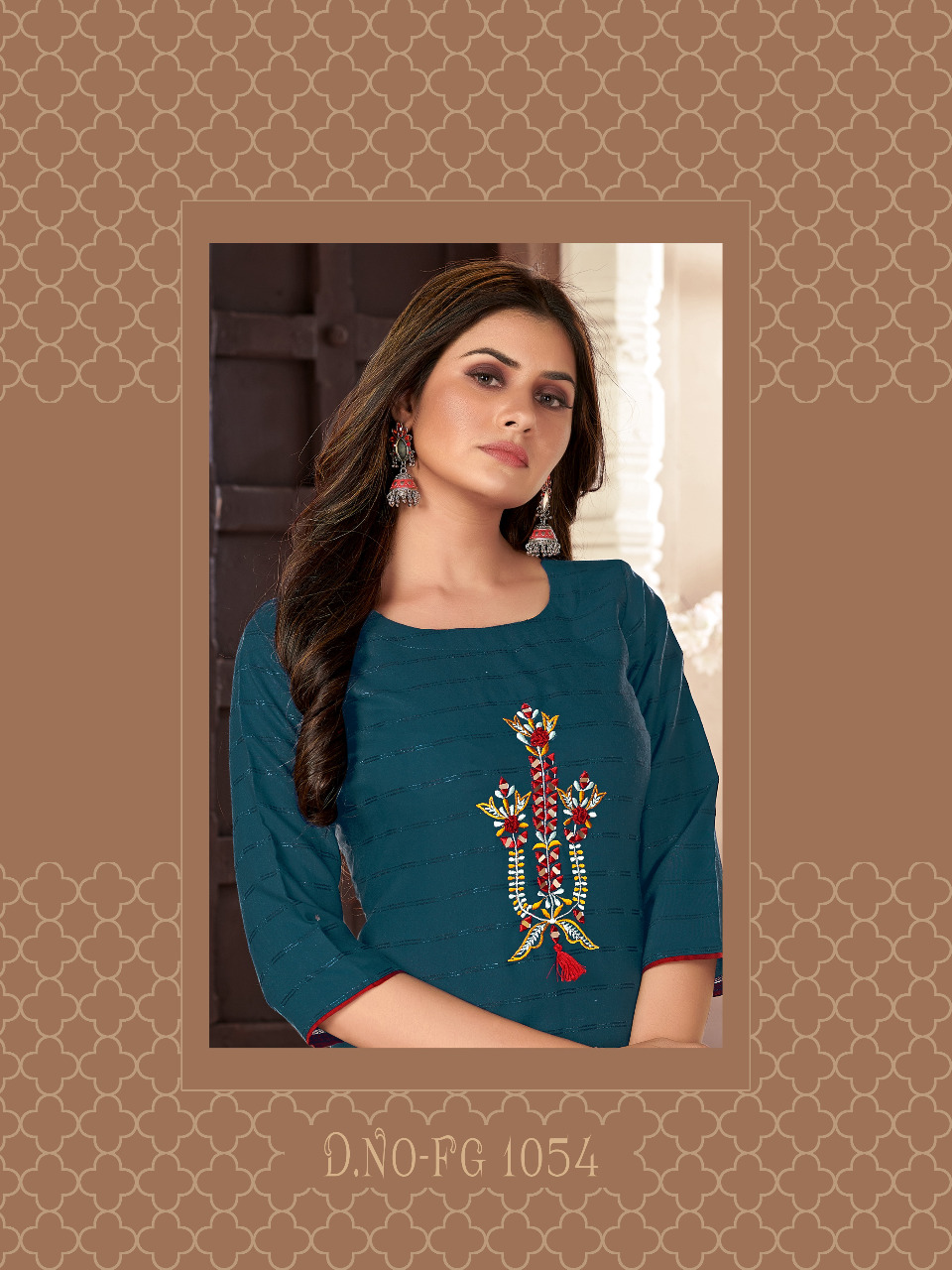 fashion galleria kalindi vol 1 viscose trendy modern look kurti catalog