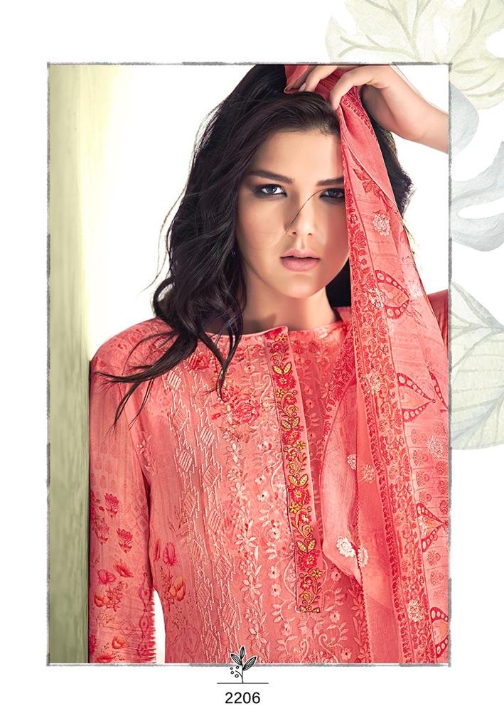 glossy crescent viscose gorgeous look salwar suit catalog