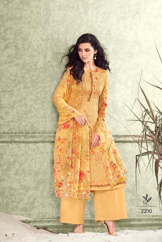 glossy crescent viscose gorgeous look salwar suit catalog