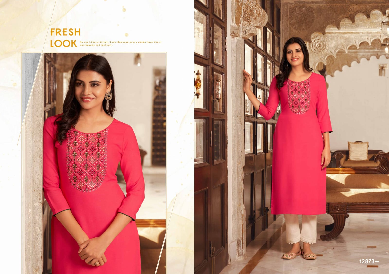 kalroop kajree lily vol 21 rayon astonishing kurti catalog