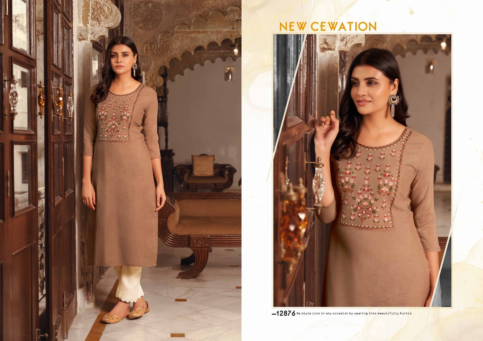 kalroop kajree lily vol 21 rayon astonishing kurti catalog