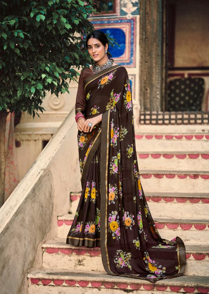 lt kashvi creation phulwari weightless beautifull print saree catalog