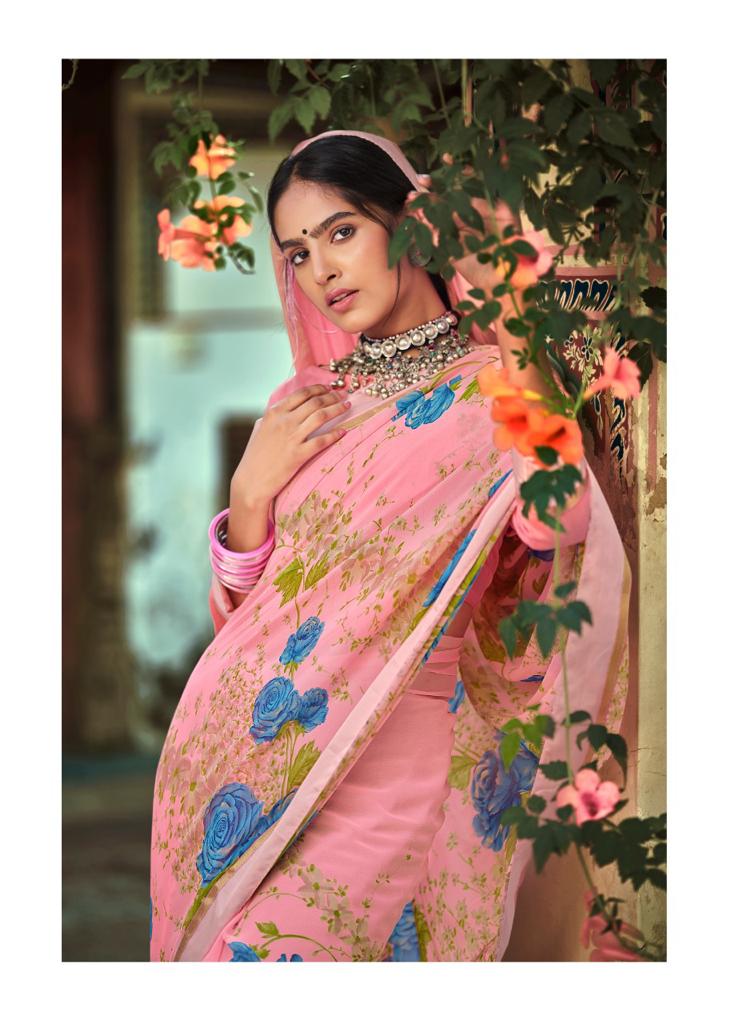 lt kashvi creation phulwari weightless beautifull print saree catalog