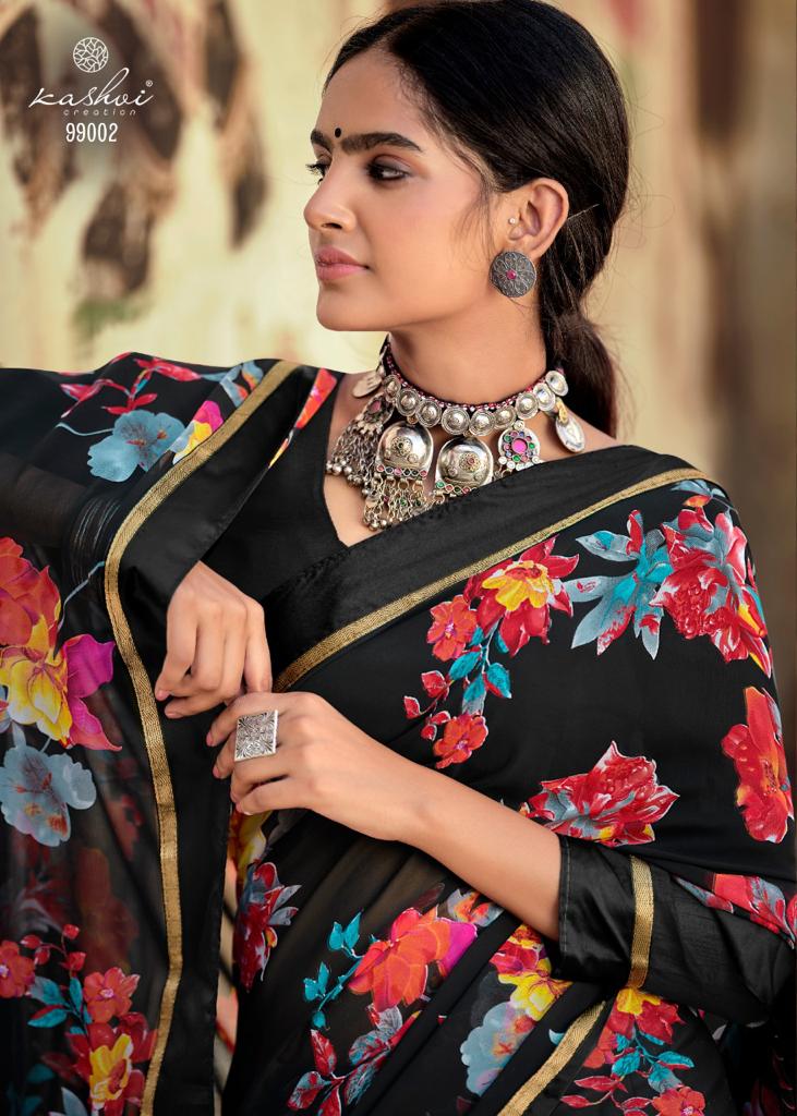 lt kashvi creation phulwari weightless beautifull print saree catalog