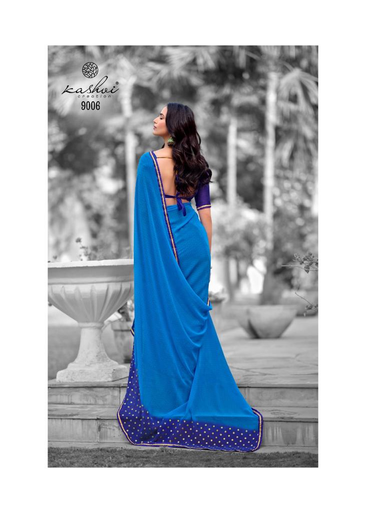 lt kashvi creation soundarya georgette astonishing print saree catalog