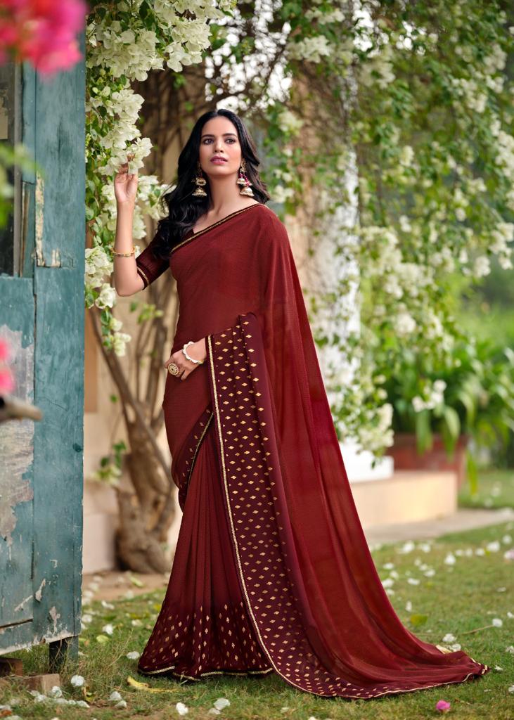 lt kashvi creation soundarya georgette astonishing print saree catalog