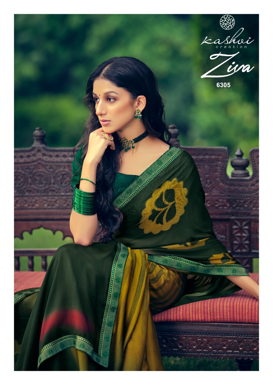 lt kashvi creation ziva black rangoli astonishing saree catalog