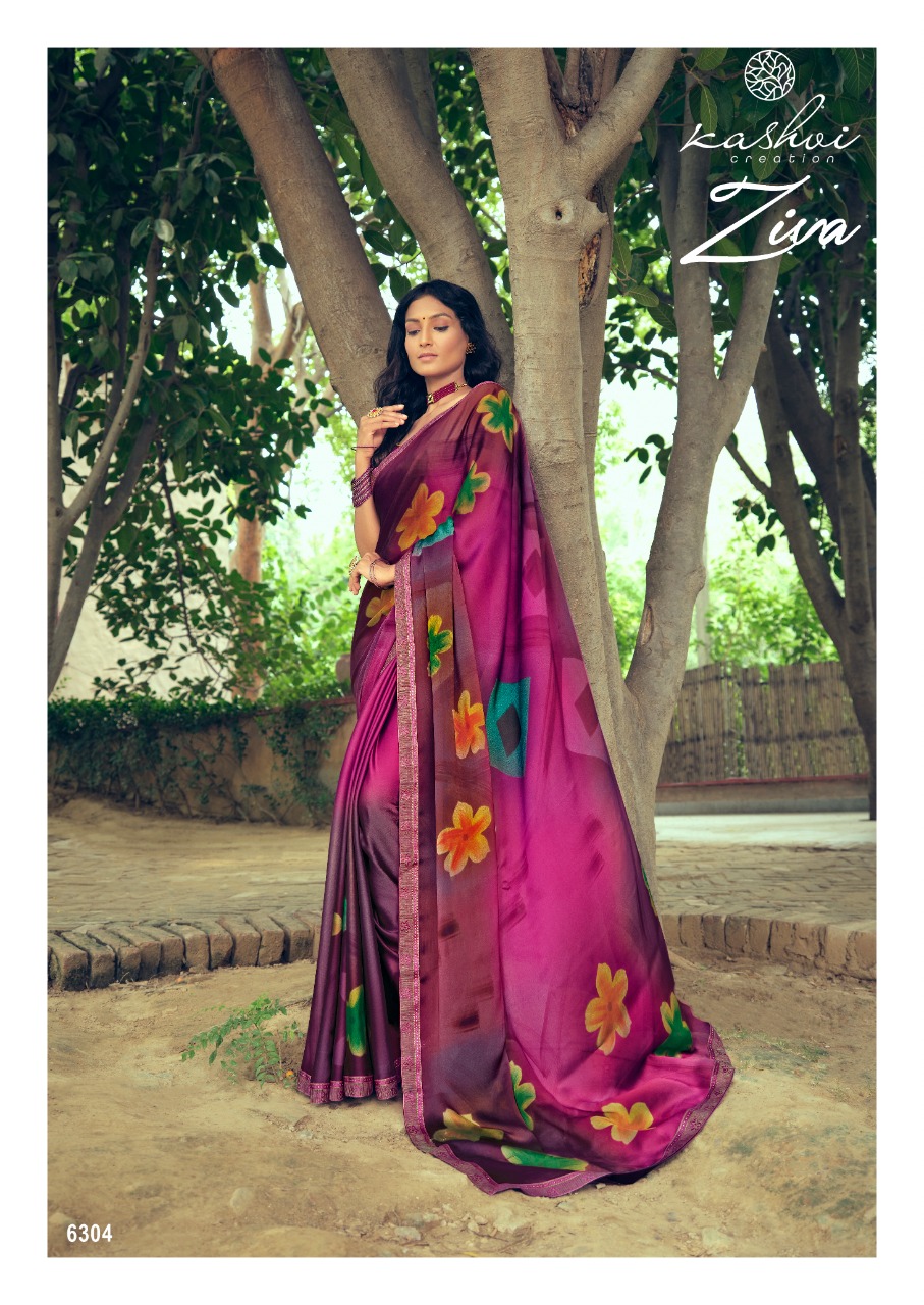 lt kashvi creation ziva black rangoli astonishing saree catalog