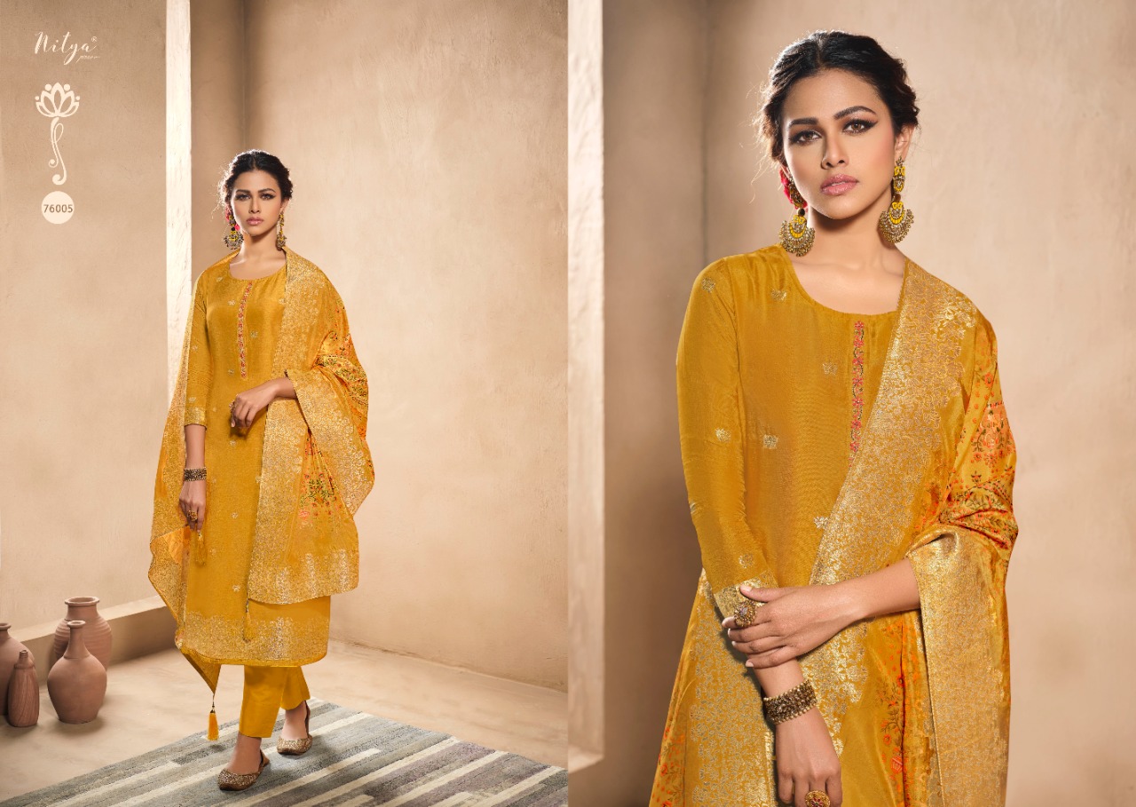 lt nitya vol 176 dola jaquard graceful look salwar suit catalog