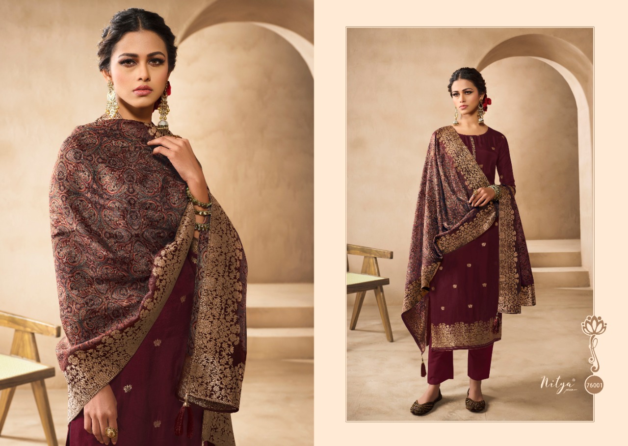 lt nitya vol 176 dola jaquard graceful look salwar suit catalog