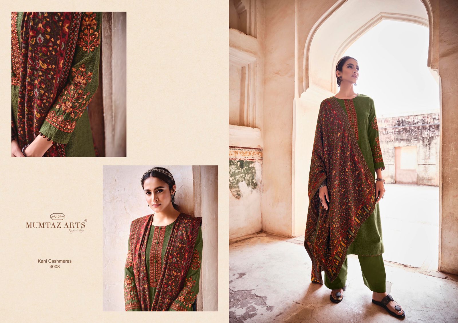 mumtaz art kani cashmere cotton  elegant salwar suit catalog