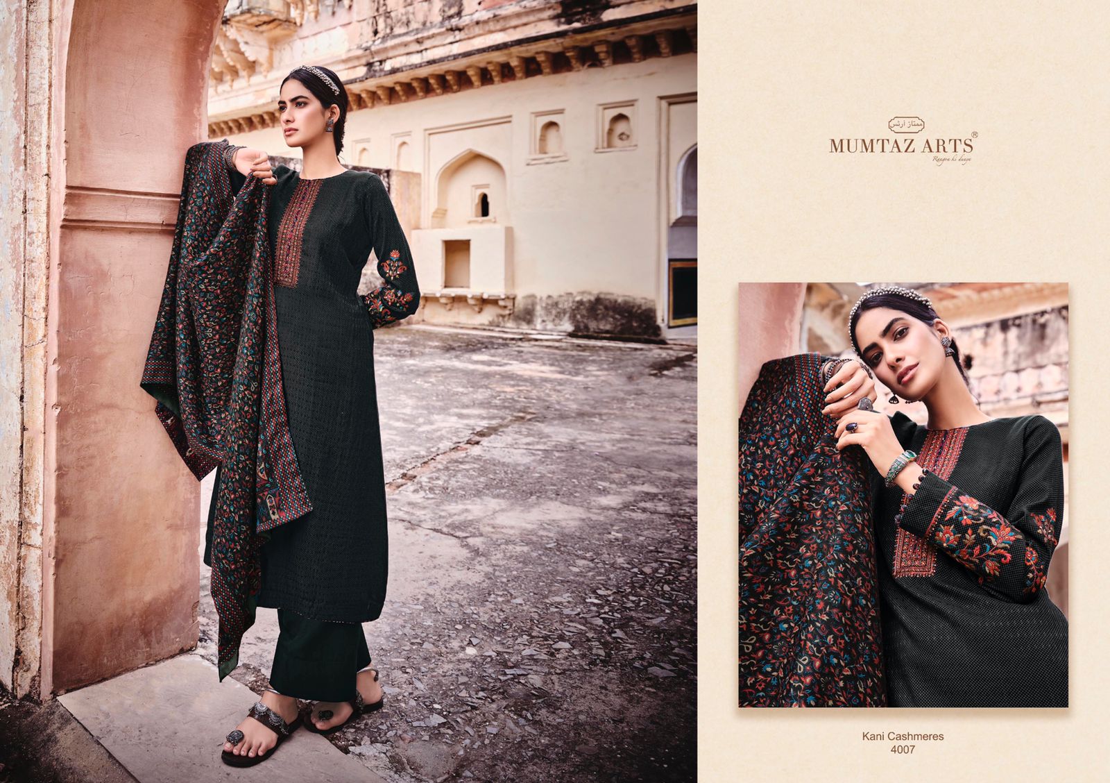 mumtaz art kani cashmere cotton  elegant salwar suit catalog