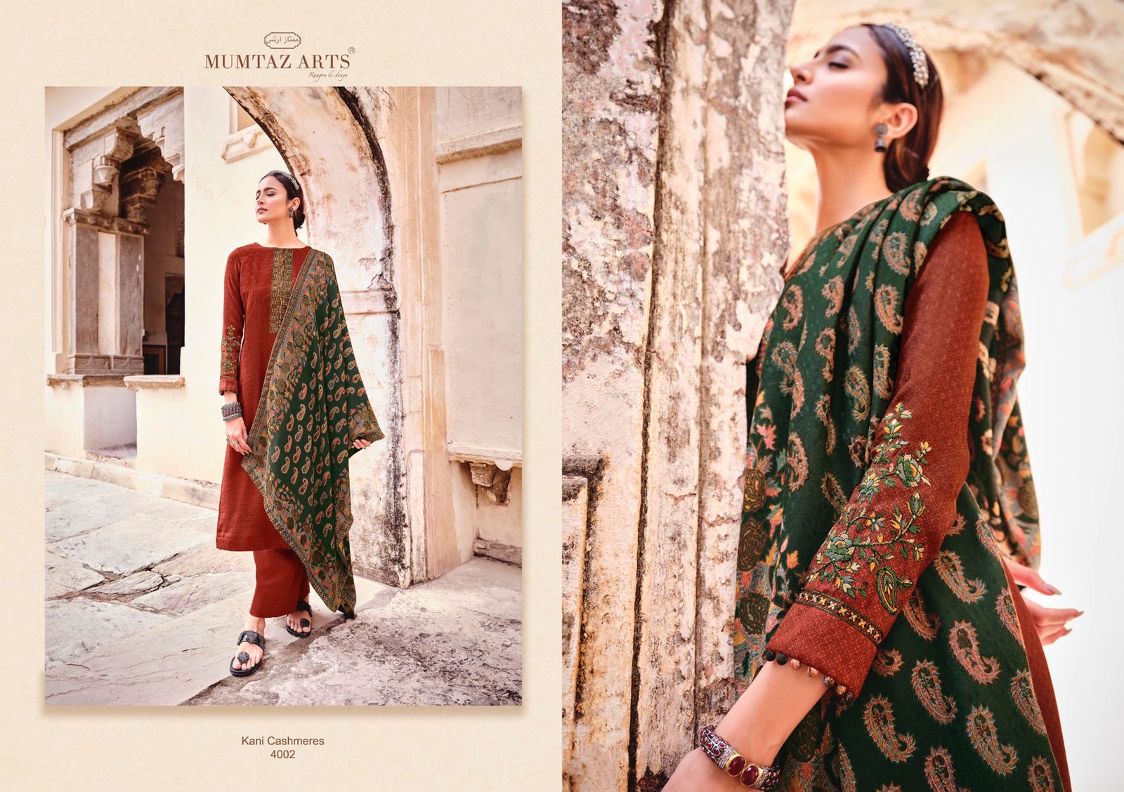 mumtaz art kani cashmere cotton  elegant salwar suit catalog