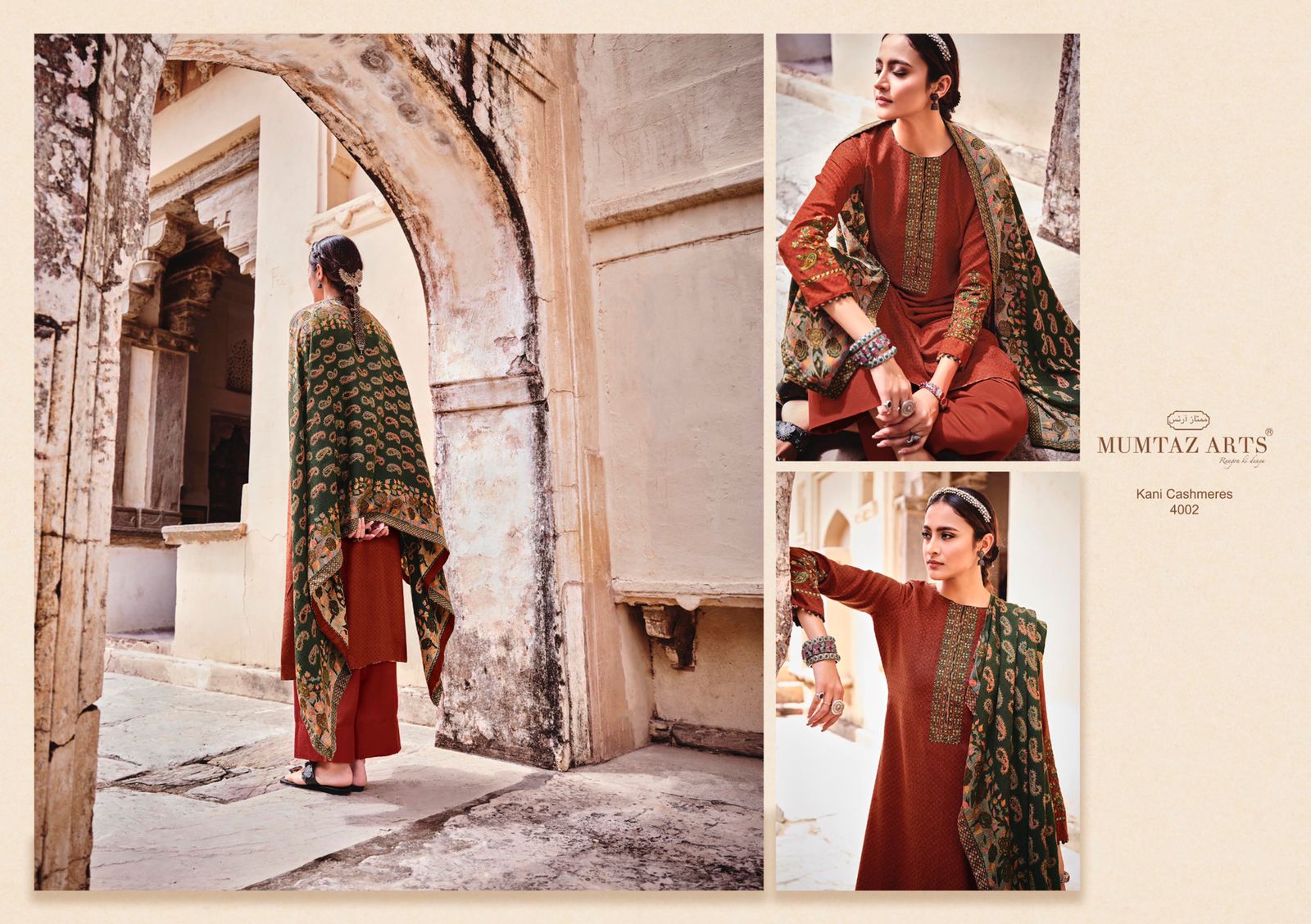 mumtaz art kani cashmere cotton  elegant salwar suit catalog