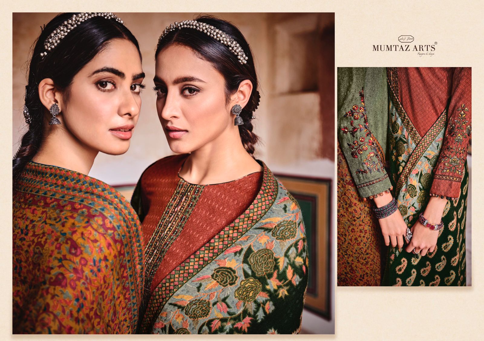 mumtaz art kani cashmere cotton  elegant salwar suit catalog