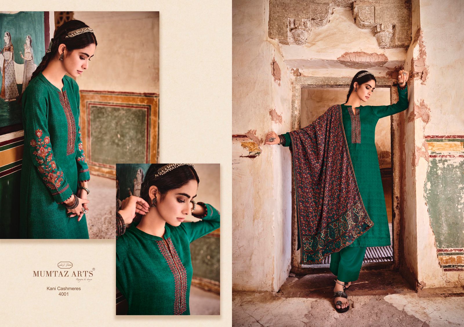 mumtaz art kani cashmere cotton  elegant salwar suit catalog