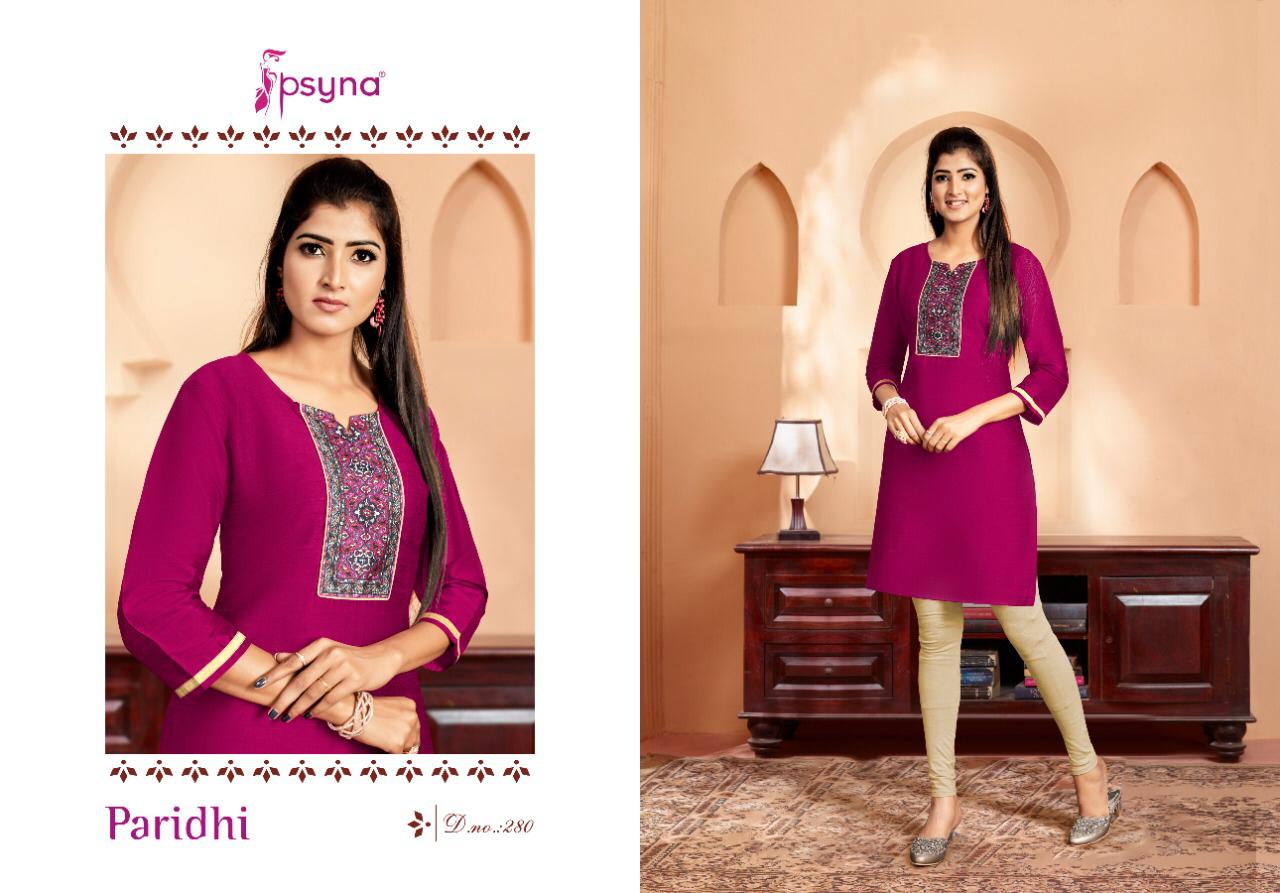 psyna paridhi vol 28 cotton daily wear casual kurti catalog