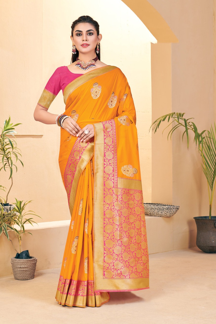 sangam print zamkudi silk  silk  graceful look saree catalog