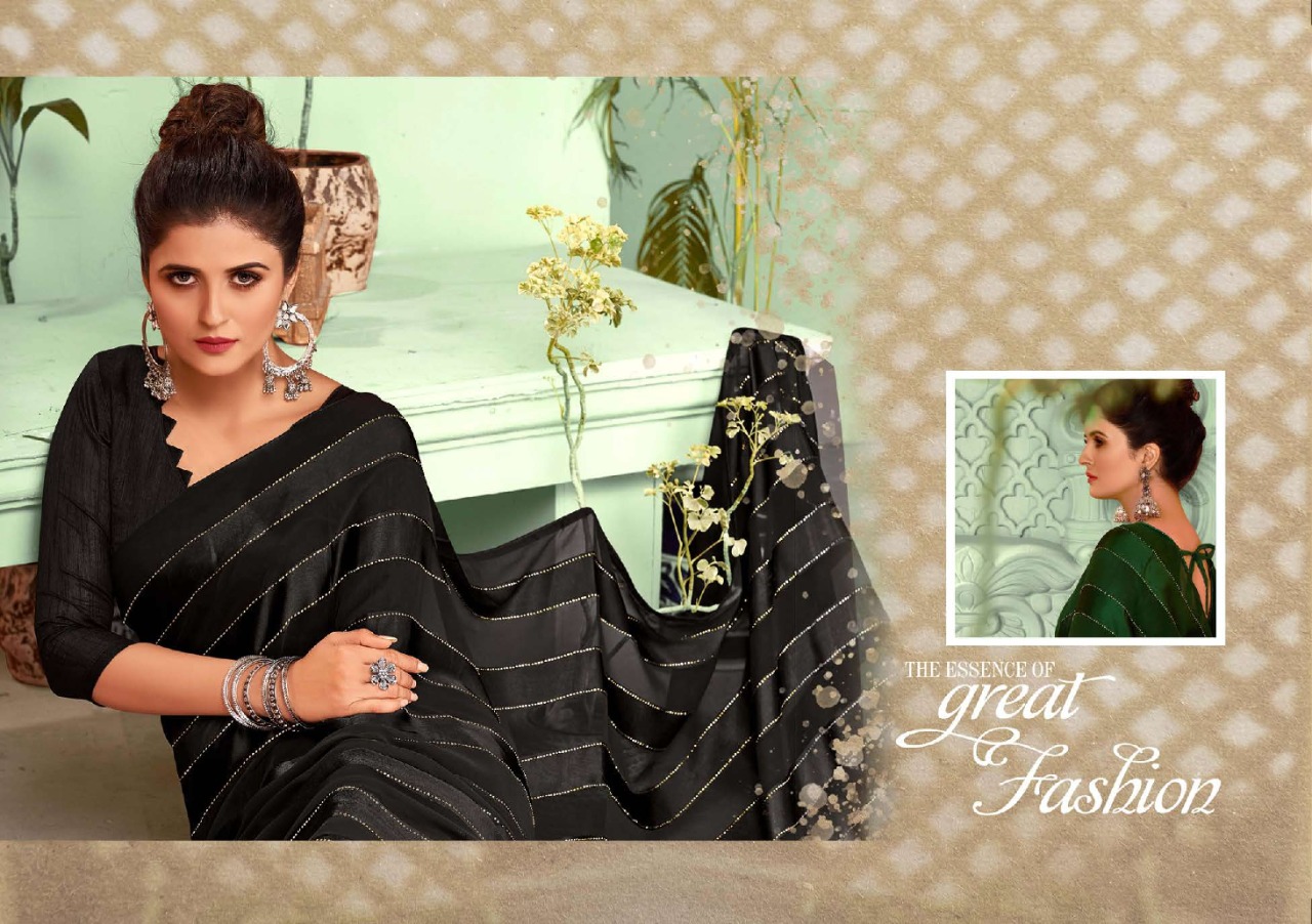 saroj saree jackpot georgette attractive print saree catalog