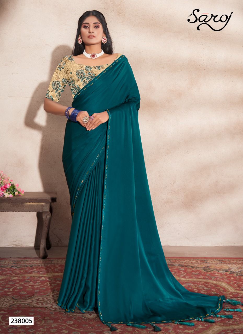 saroj saree julliet silk graceful look saree catalog