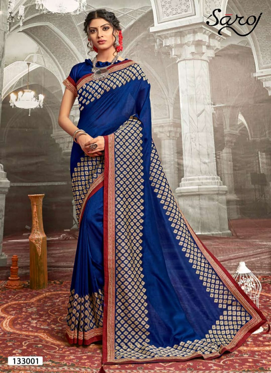 saroj saree madhurima silk  gorgeous look saree catalog