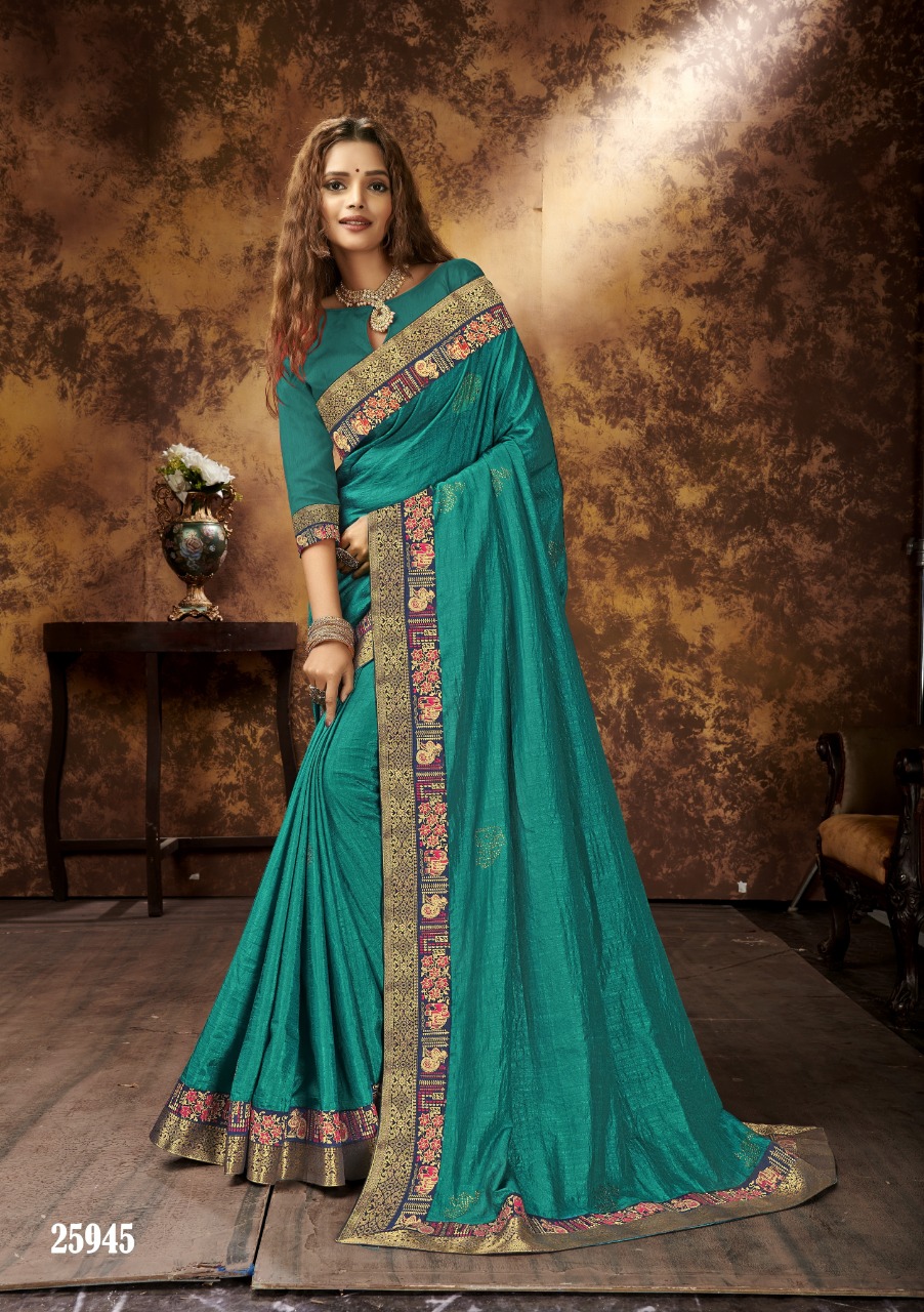 shakunt ashtami Vichitra Dyed regal look saree catalog