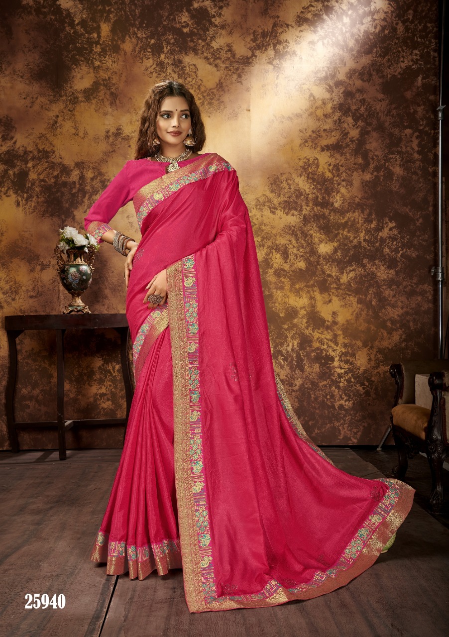 shakunt ashtami Vichitra Dyed regal look saree catalog