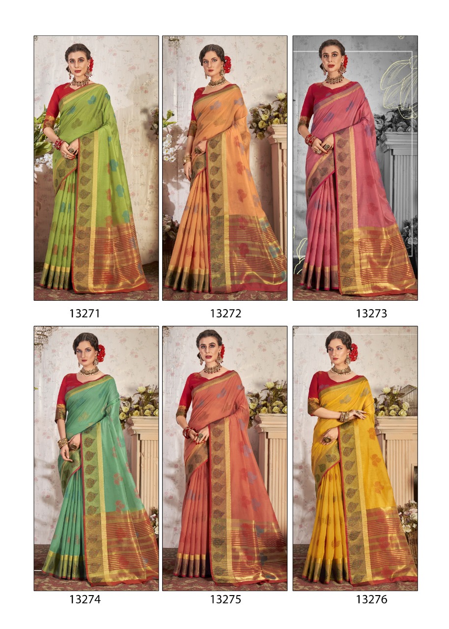 shakunt madhuri art silk regal look saree catalog