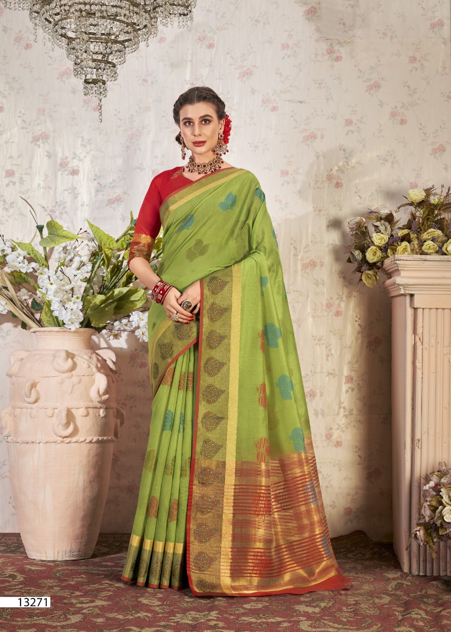 shakunt madhuri art silk regal look saree catalog