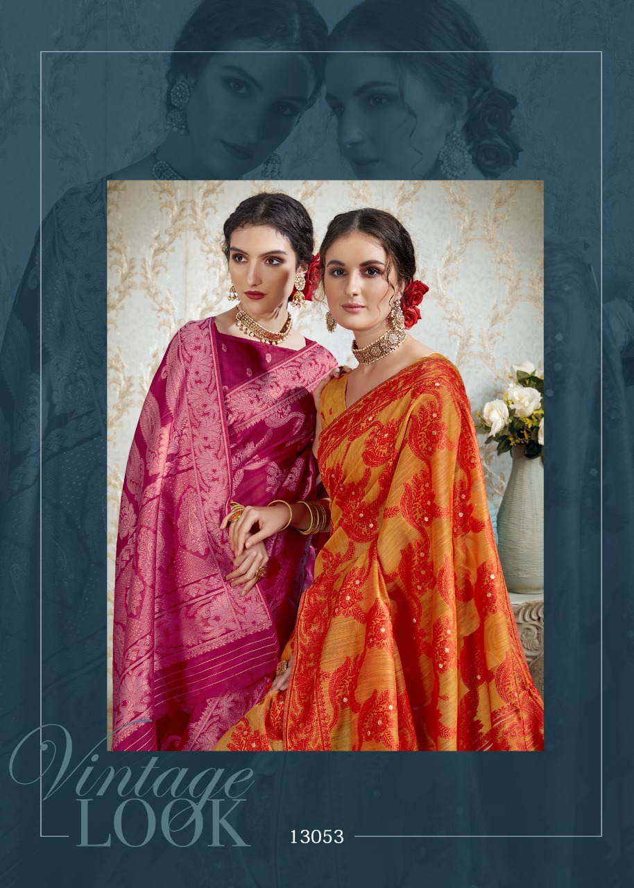 shakunt weaves aaloka cotton  gorgeous look saree catalog