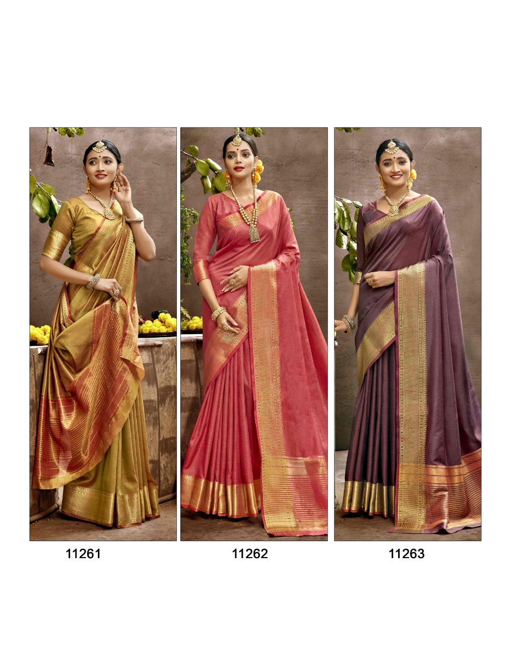 shakunt weaves aavahan silk gorgeous look saree catalog