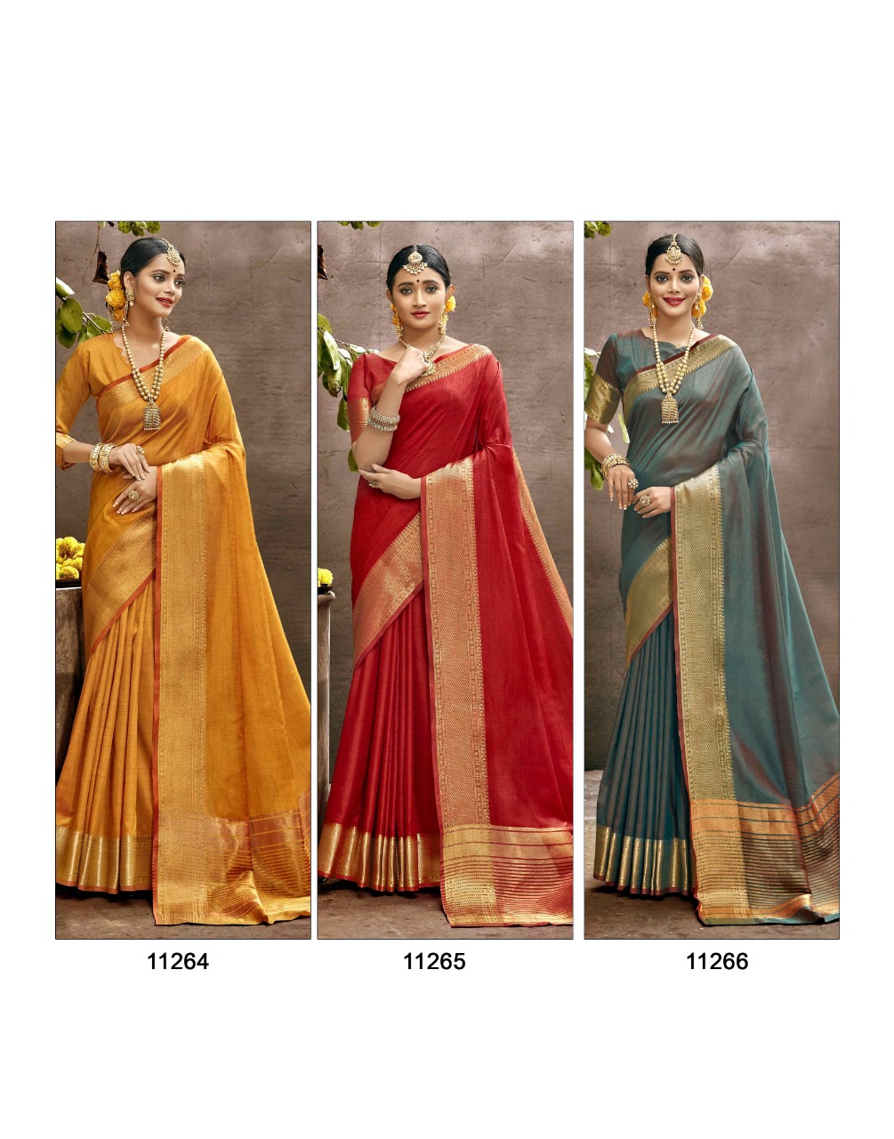 shakunt weaves aavahan silk gorgeous look saree catalog