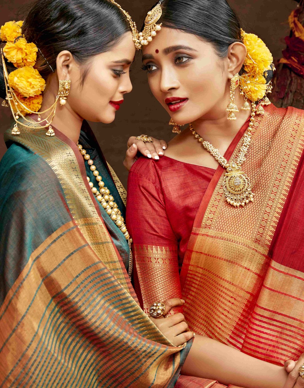 shakunt weaves aavahan silk gorgeous look saree catalog