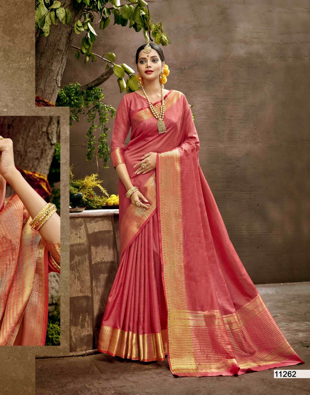 shakunt weaves aavahan silk gorgeous look saree catalog