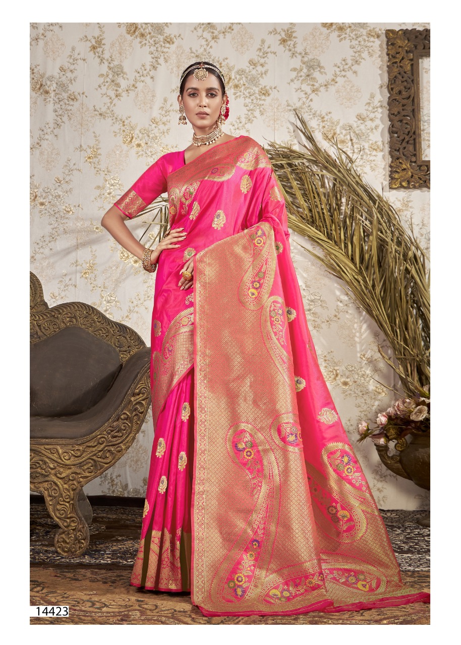 shakunt weaves arunita silk gorgeous look saree catalog