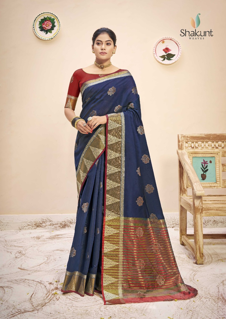 shakunt weaves charita cotton astonishing saree catalog