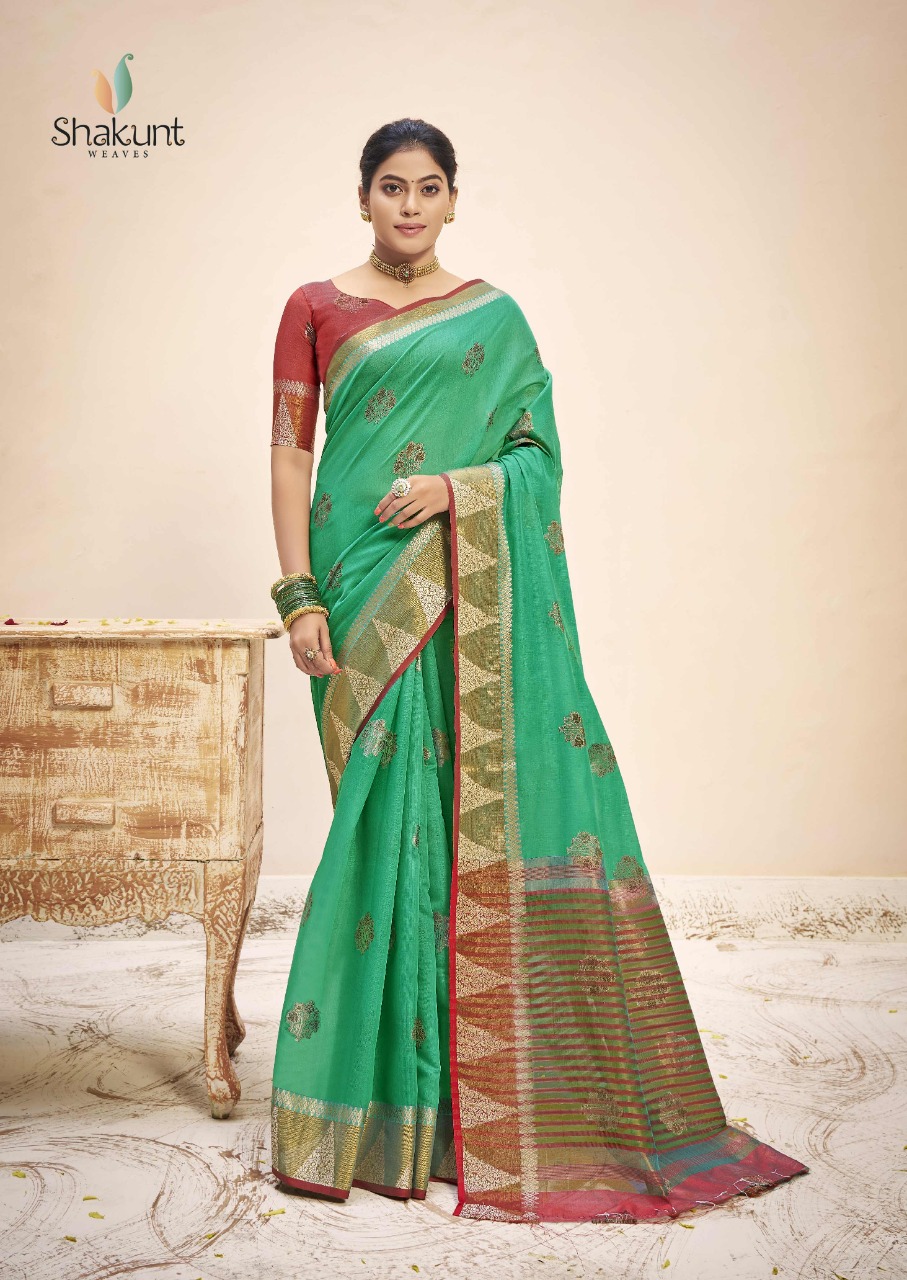 shakunt weaves charita cotton astonishing saree catalog