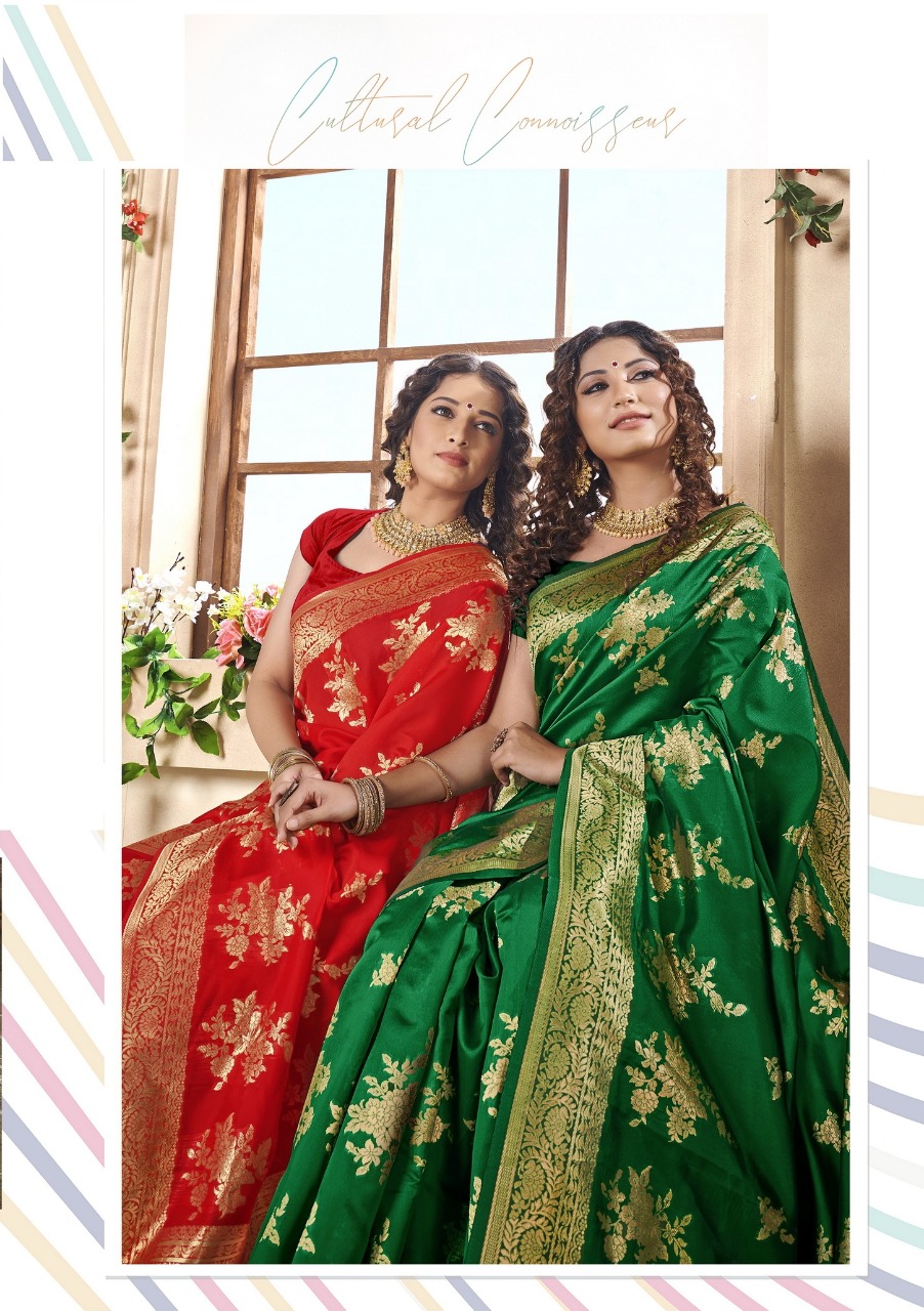 shakunt weaves dhanshika silk elegant saree catalog