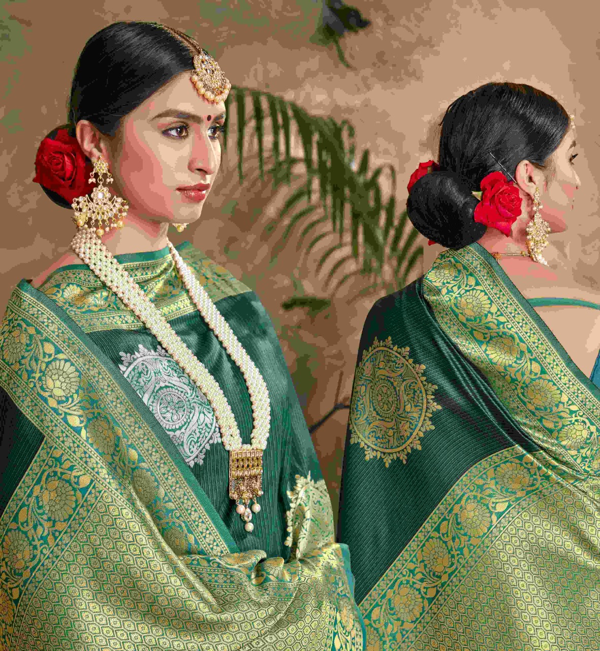 shakunt weaves gajgamini silk regal look saree catalog