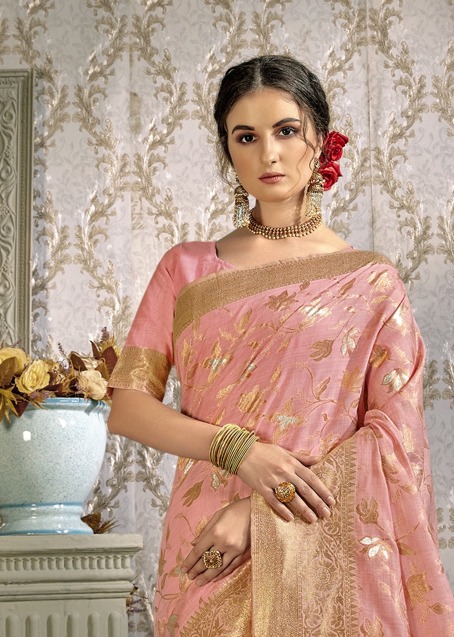 shakunt weaves hritika cotton gorgeous look saree catalog