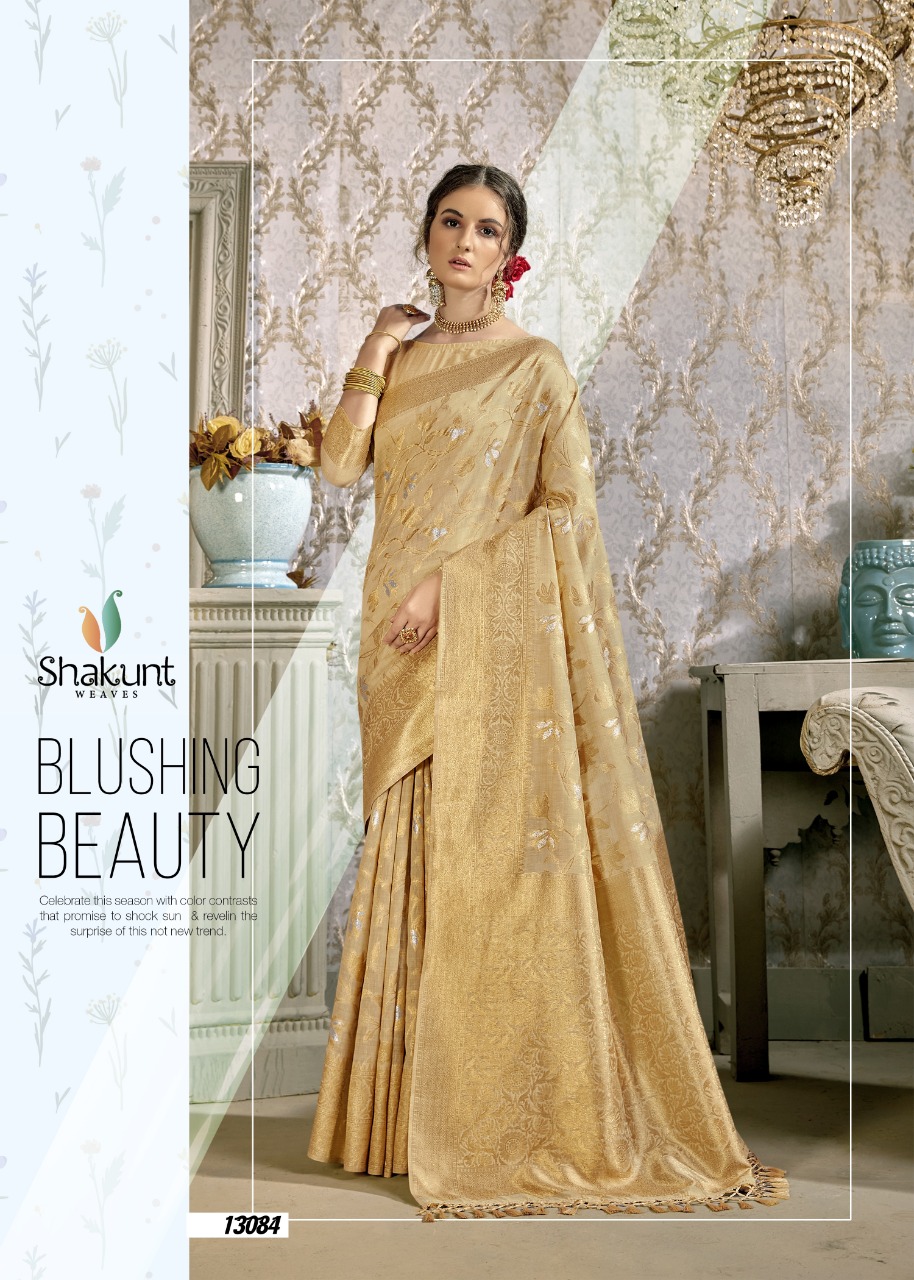 shakunt weaves hritika cotton gorgeous look saree catalog