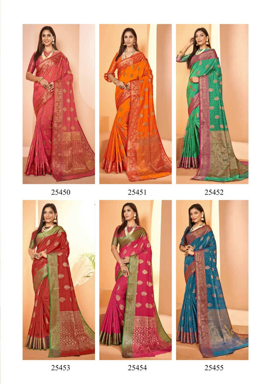 shakunt weaves meena lochan silk regal look saree catalog