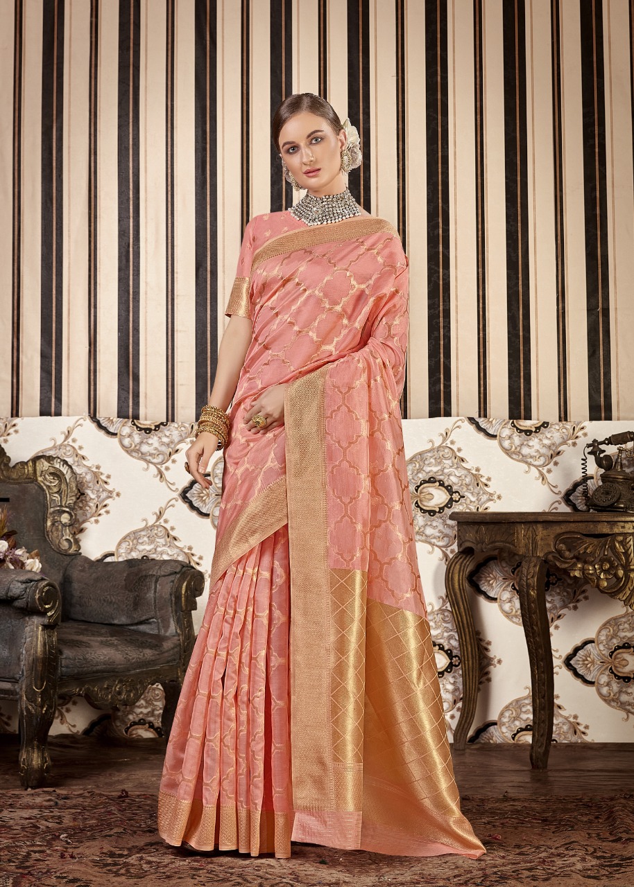 shakunt weaves rolex organza gorgeous look saree catalog