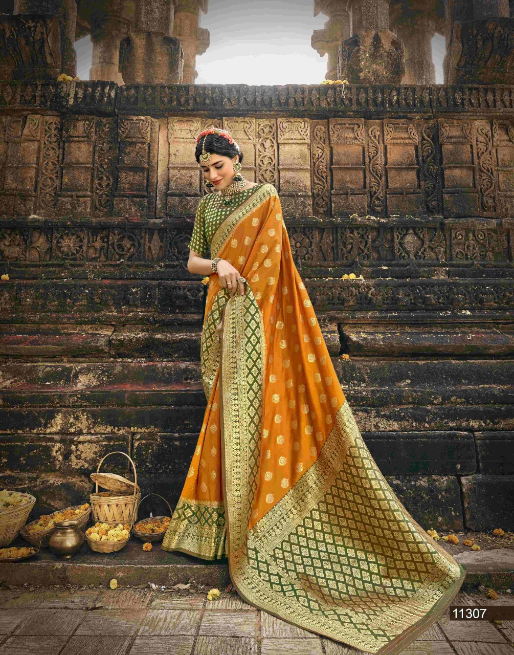 shakunt weaves shivoham silk gorgeous look saree catalog