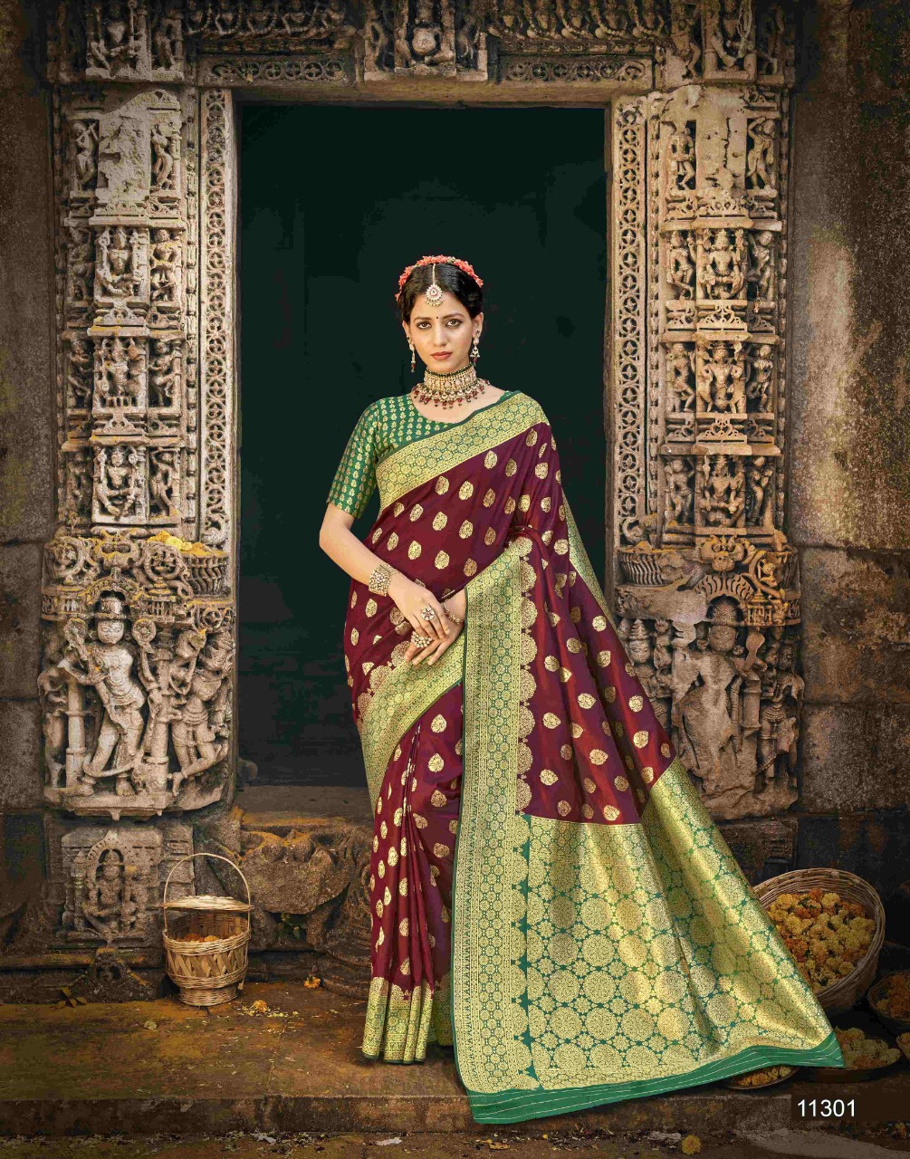 shakunt weaves shivoham silk gorgeous look saree catalog