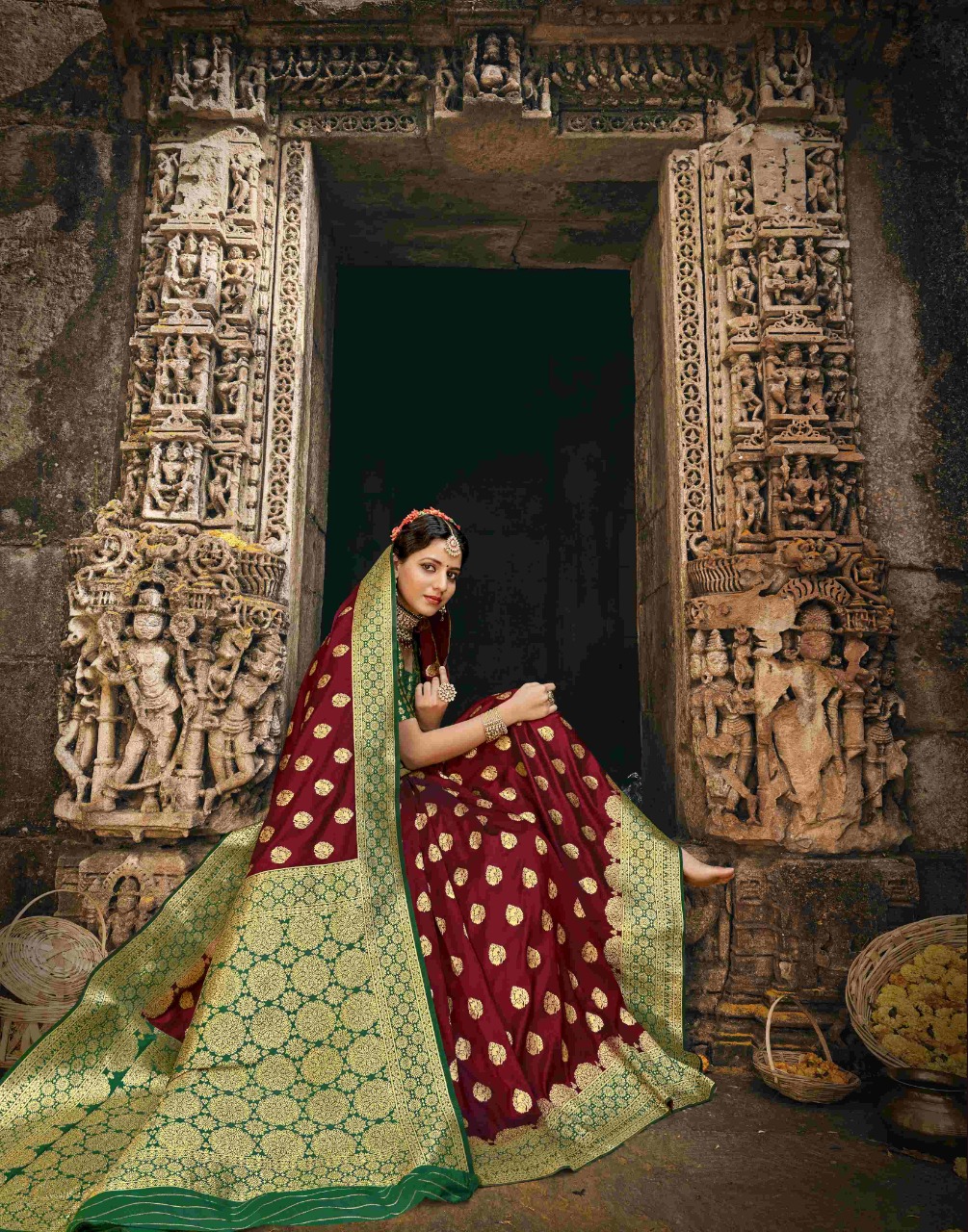 shakunt weaves shivoham silk gorgeous look saree catalog