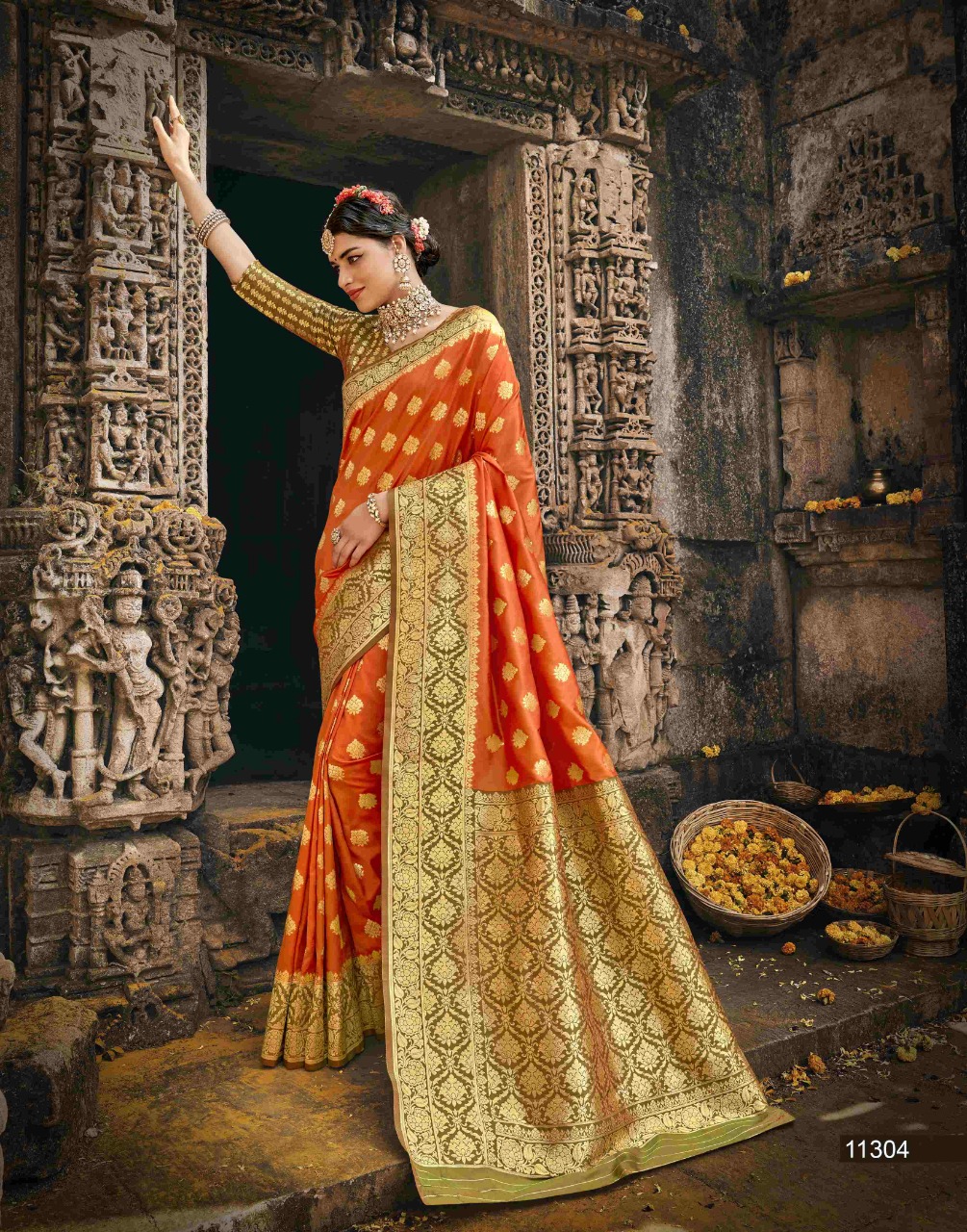 shakunt weaves shivoham silk gorgeous look saree catalog