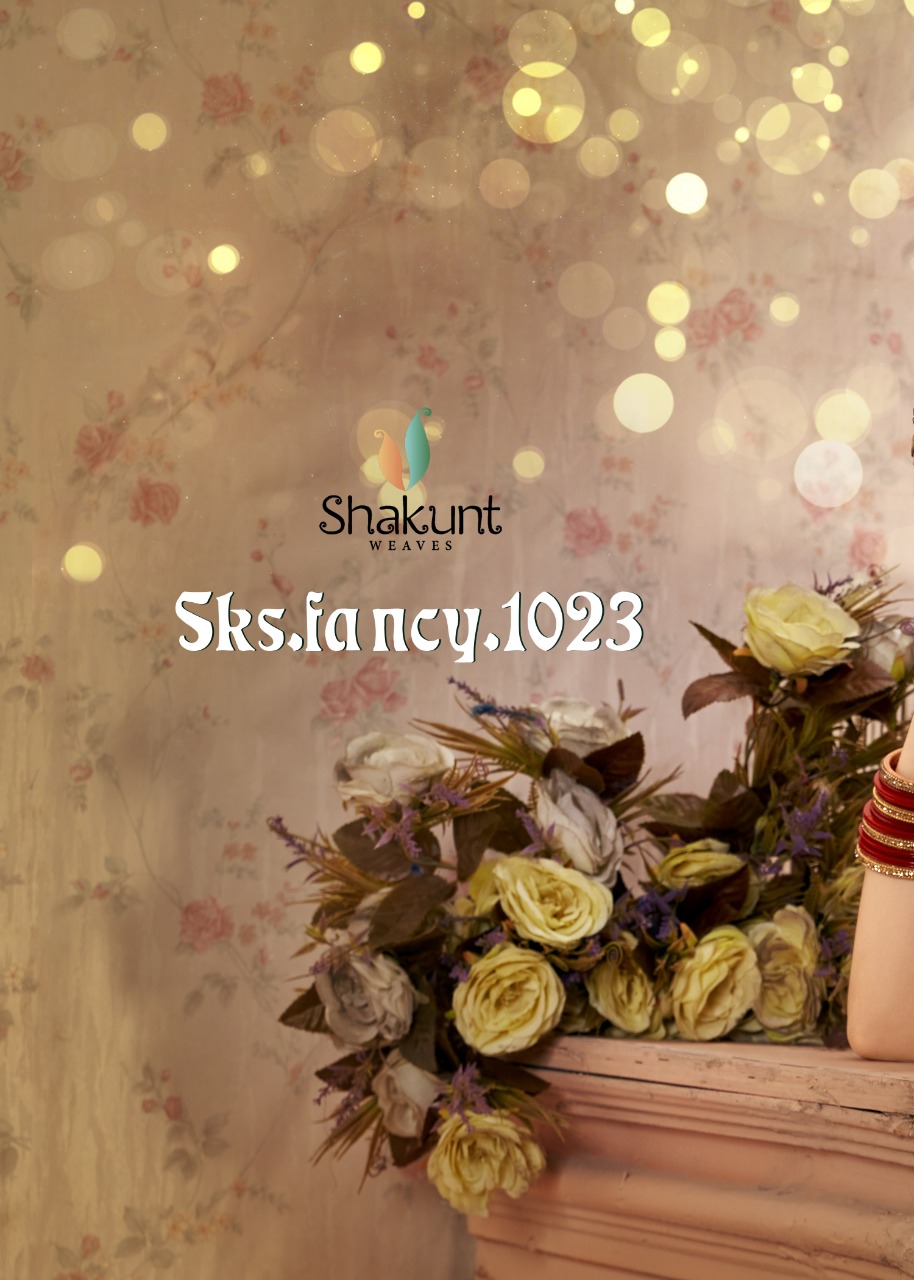 shakunt weaves sks fancy 1023 silk gorgeous  saree catalog