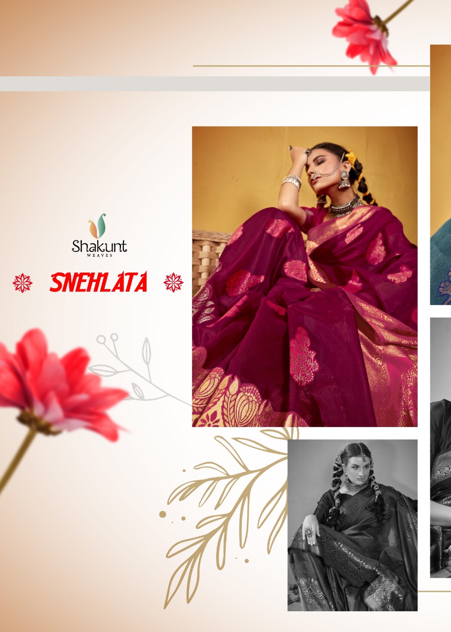 shakunt weaves snehlata cotton astonishing saree catalog