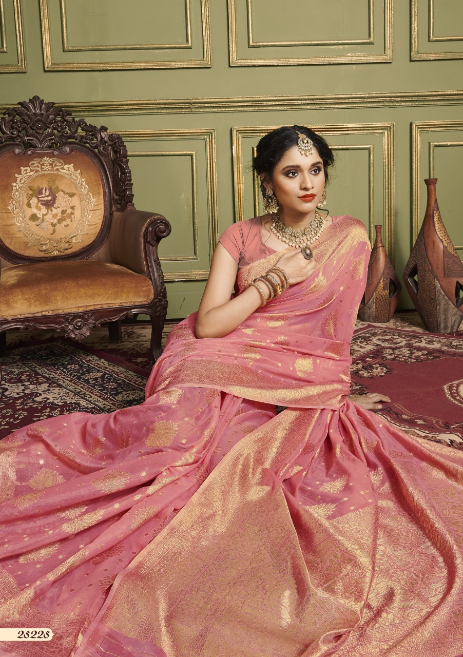 shakunt weaves subhvatika cotton silk astonishing saree catalog